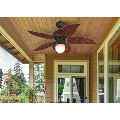 Maximizing comfort and style with outdoor ceiling fans featuring integrated light kits